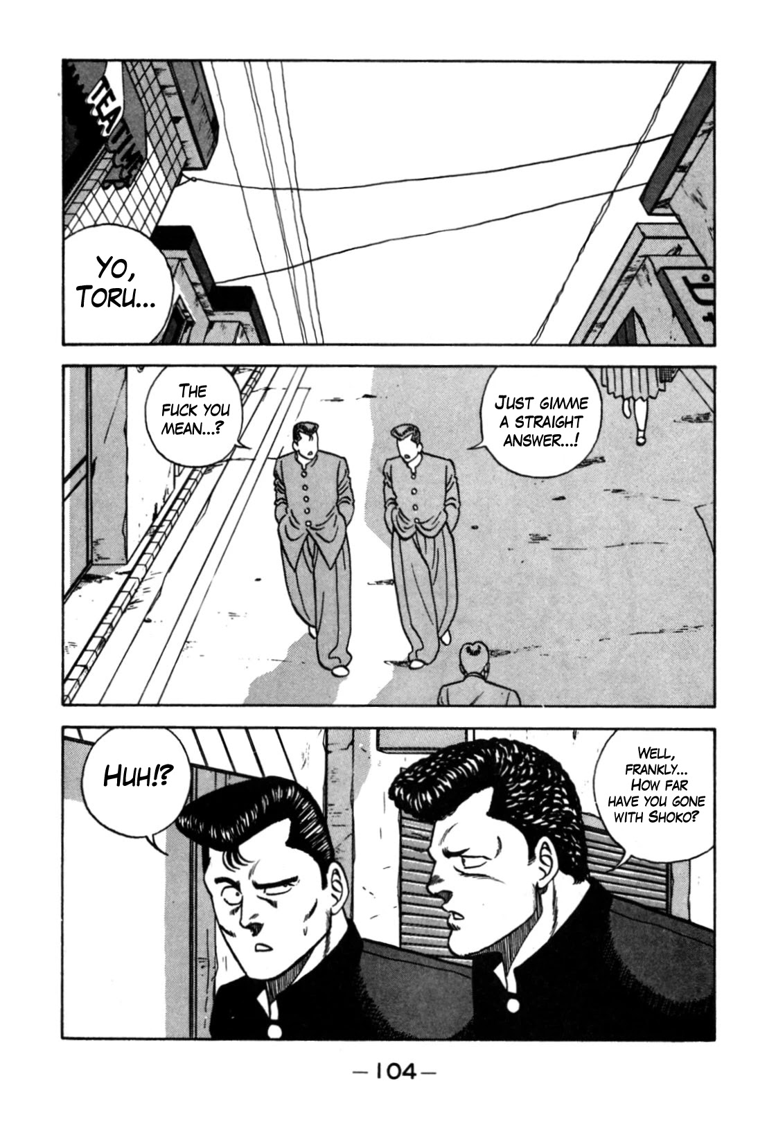 Be-Bop-Highschool Chapter 119 page 2 - Chapter 119: Cruel Tales of the Delinquent Path