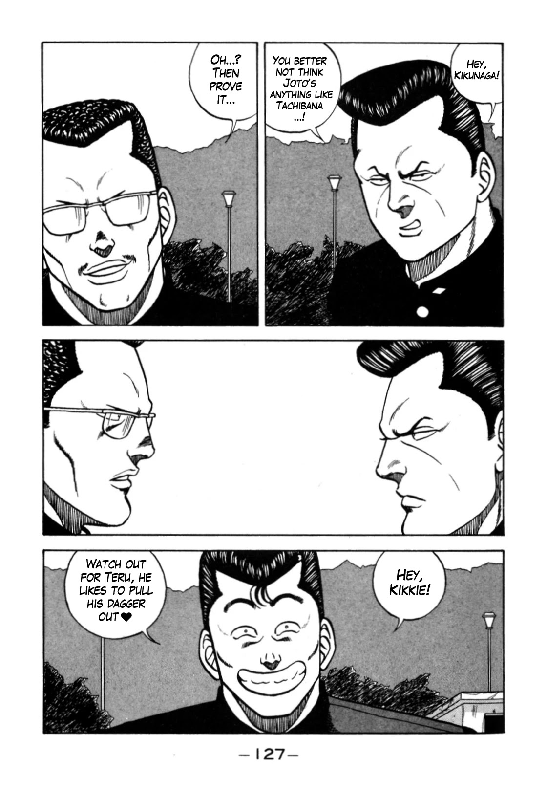 Be-Bop-Highschool Chapter 119 page 25 - Chapter 119: Cruel Tales of the Delinquent Path