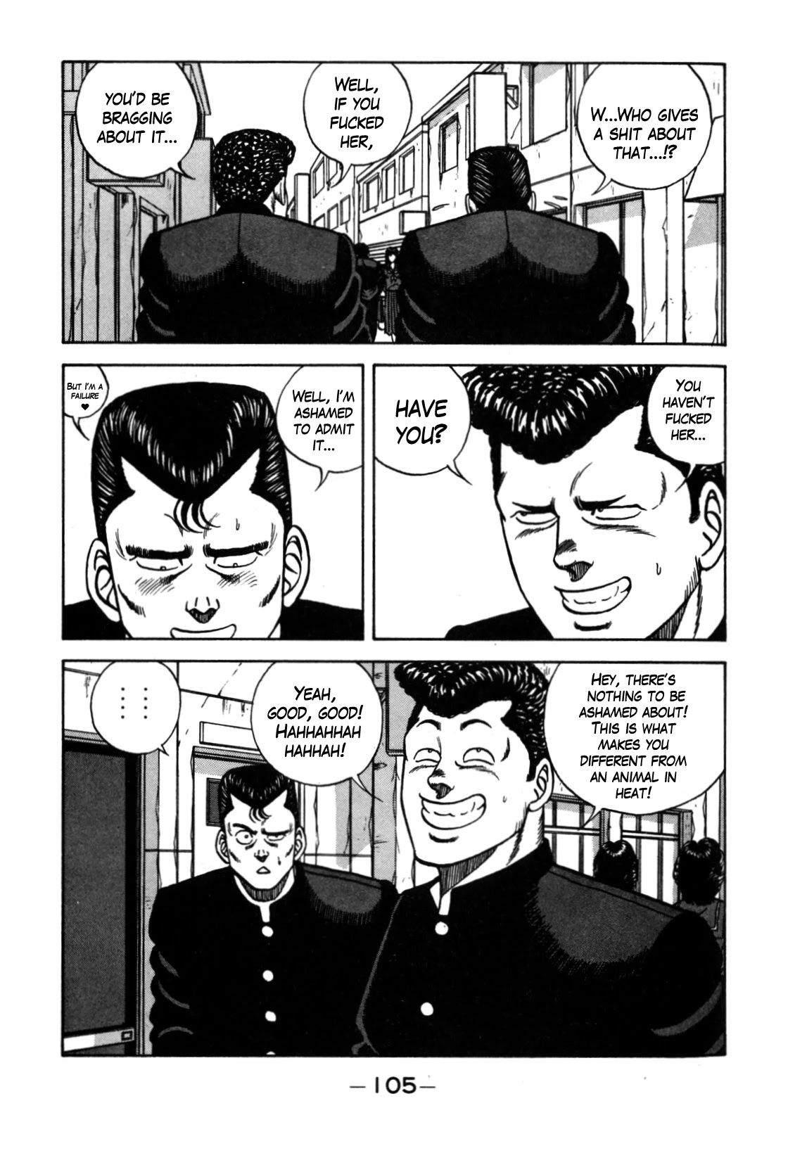 Be-Bop-Highschool Chapter 119 page 3 - Chapter 119: Cruel Tales of the Delinquent Path