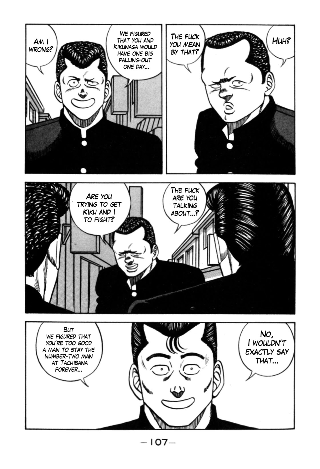 Be-Bop-Highschool Chapter 119 page 5 - Chapter 119: Cruel Tales of the Delinquent Path