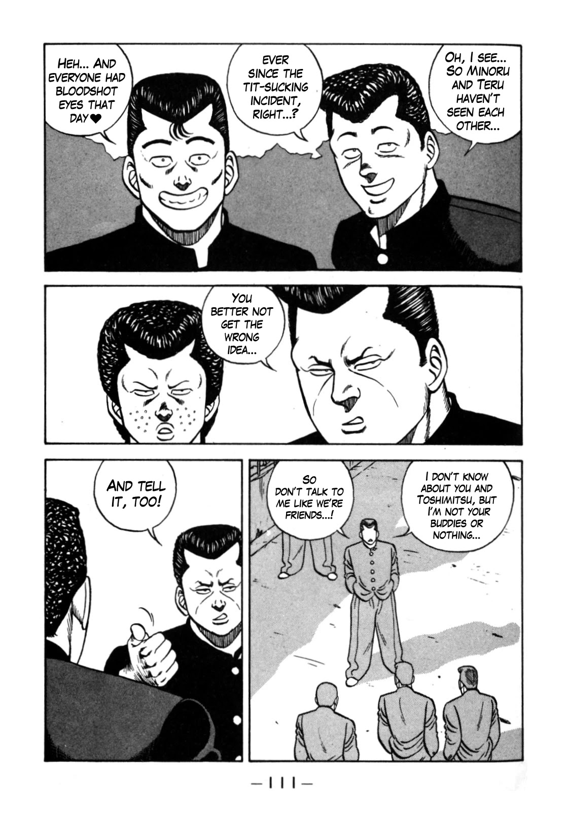 Be-Bop-Highschool Chapter 119 page 9 - Chapter 119: Cruel Tales of the Delinquent Path