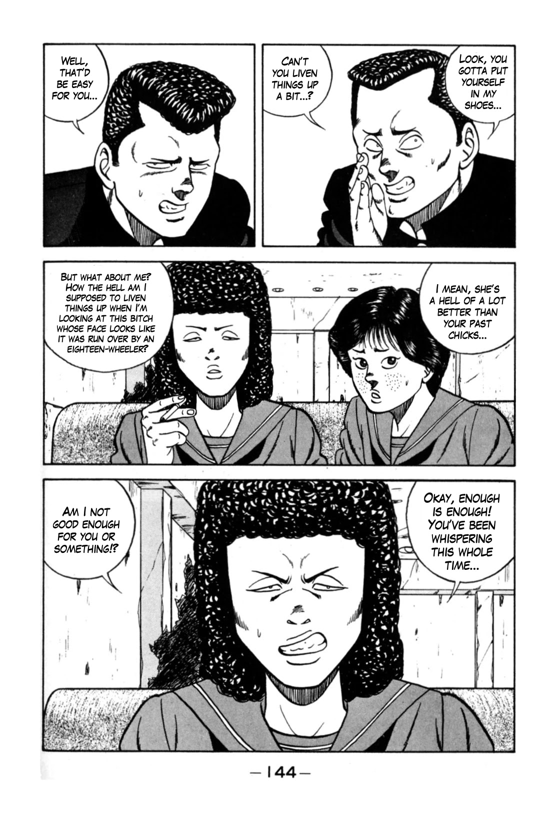 Be-Bop-Highschool Chapter 120 page 10 - Chapter 120: The High School Dimwit Reckless Abandon