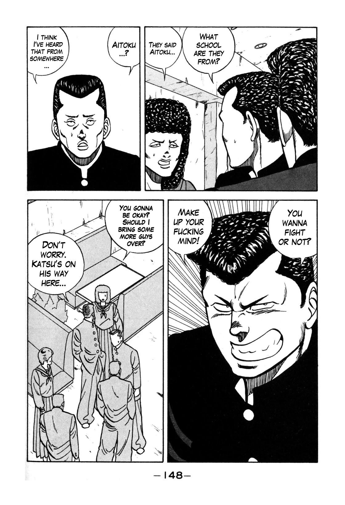Be-Bop-Highschool Chapter 120 page 14 - Chapter 120: The High School Dimwit Reckless Abandon
