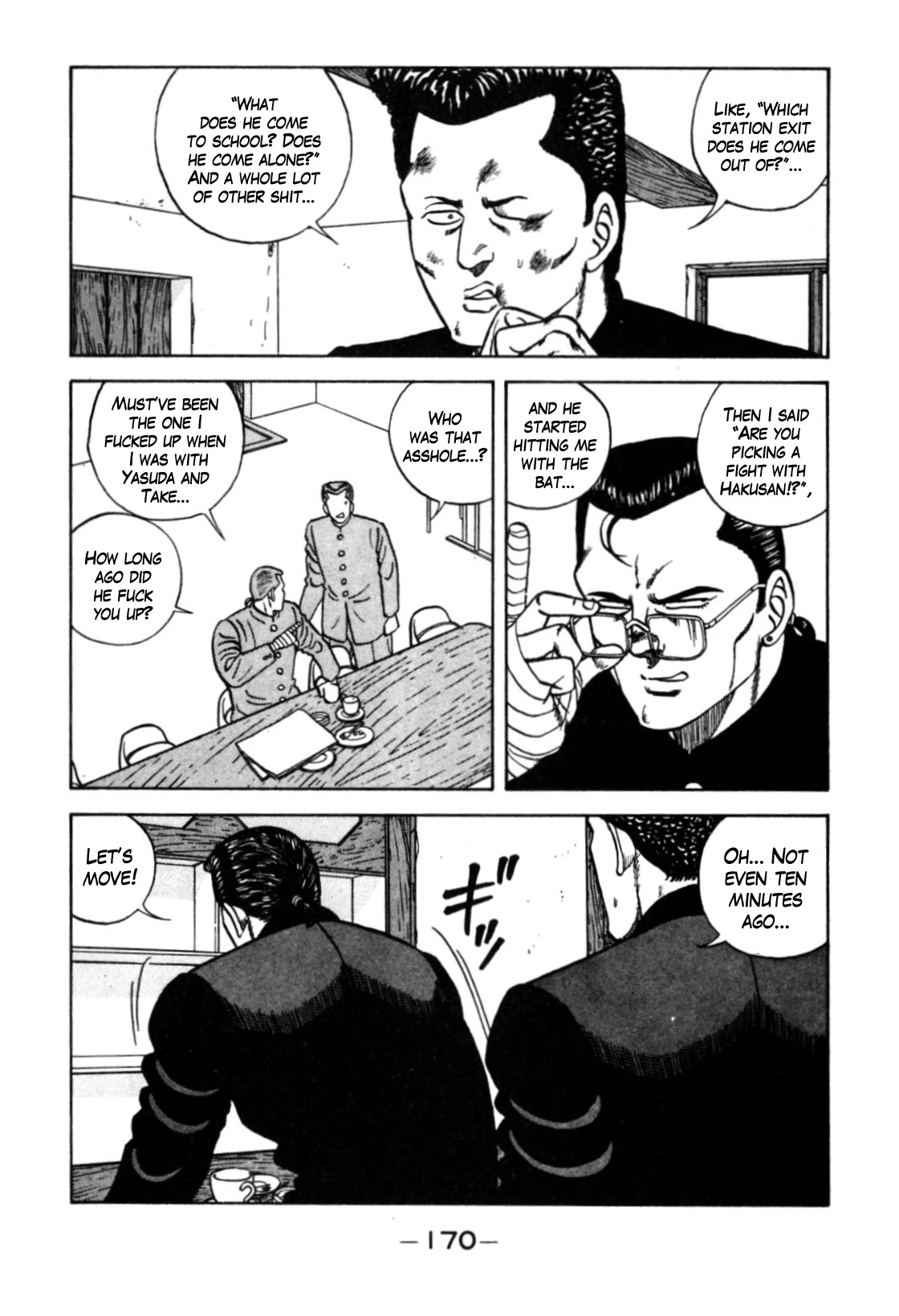 Be-Bop-Highschool Chapter 120 page 36 - Chapter 120: The High School Dimwit Reckless Abandon