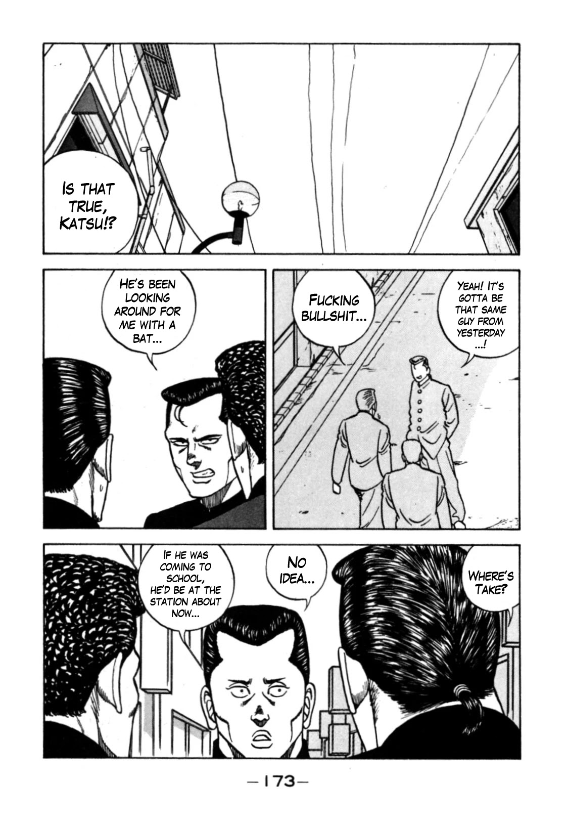 Be-Bop-Highschool Chapter 120 page 39 - Chapter 120: The High School Dimwit Reckless Abandon