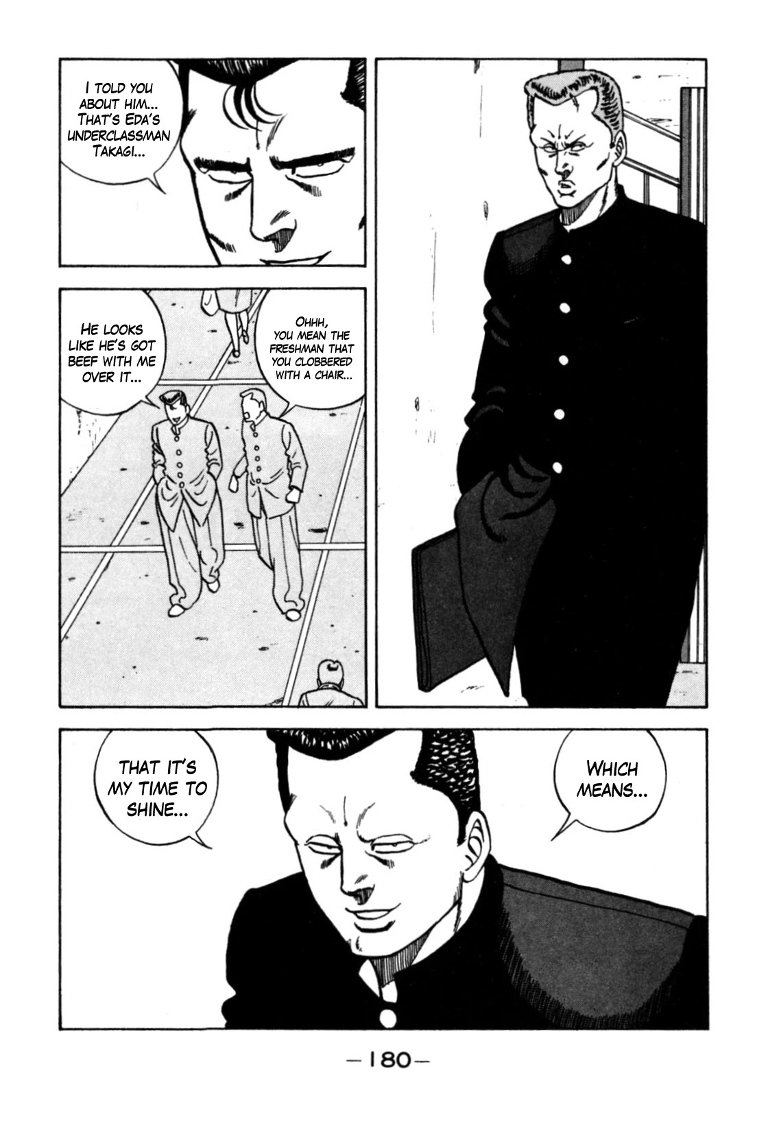 Be-Bop-Highschool Chapter 120 page 46 - Chapter 120: The High School Dimwit Reckless Abandon