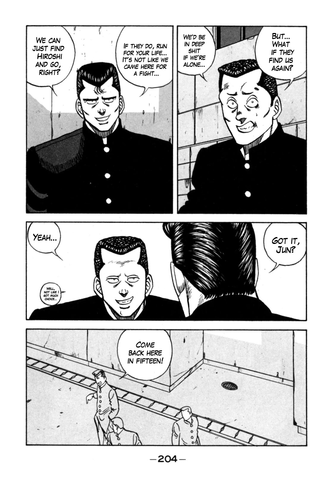 Be-Bop-Highschool Chapter 120 page 70 - Chapter 120: The High School Dimwit Reckless Abandon