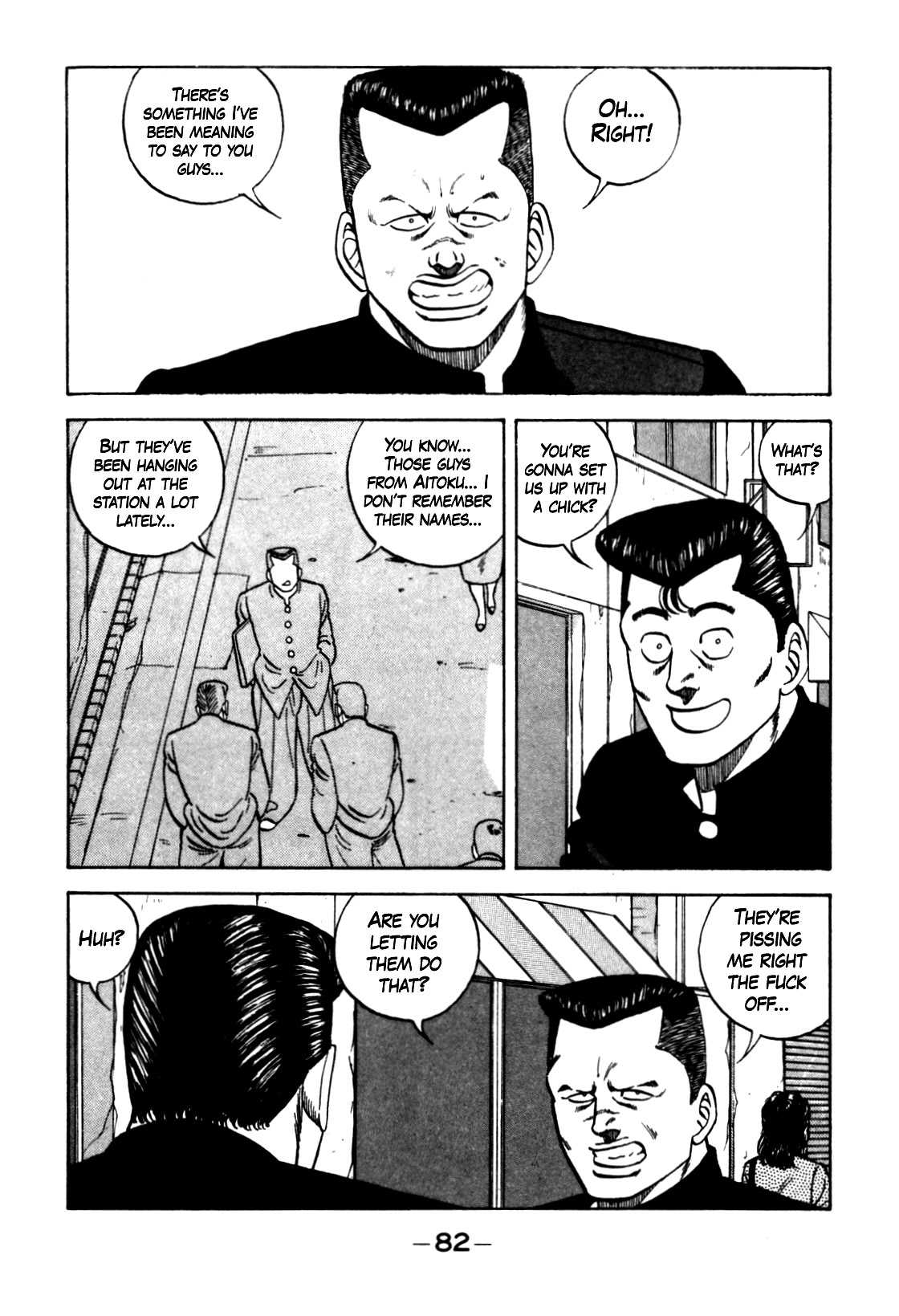 Be-Bop-Highschool Chapter 123 page 12 - Chapter 123: Rampant Evil Spirits