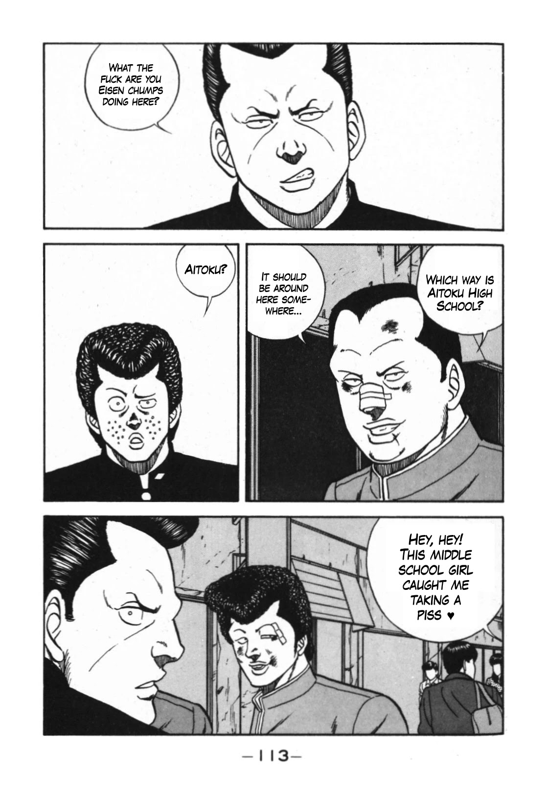 Be-Bop-Highschool Chapter 124 page 13 - Chapter 124: The High School Dimwit Blitzkrieg