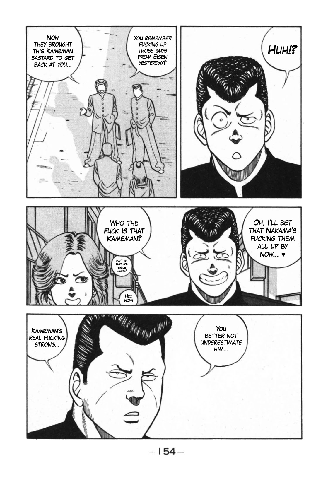 Be-Bop-Highschool Chapter 124 page 54 - Chapter 124: The High School Dimwit Blitzkrieg