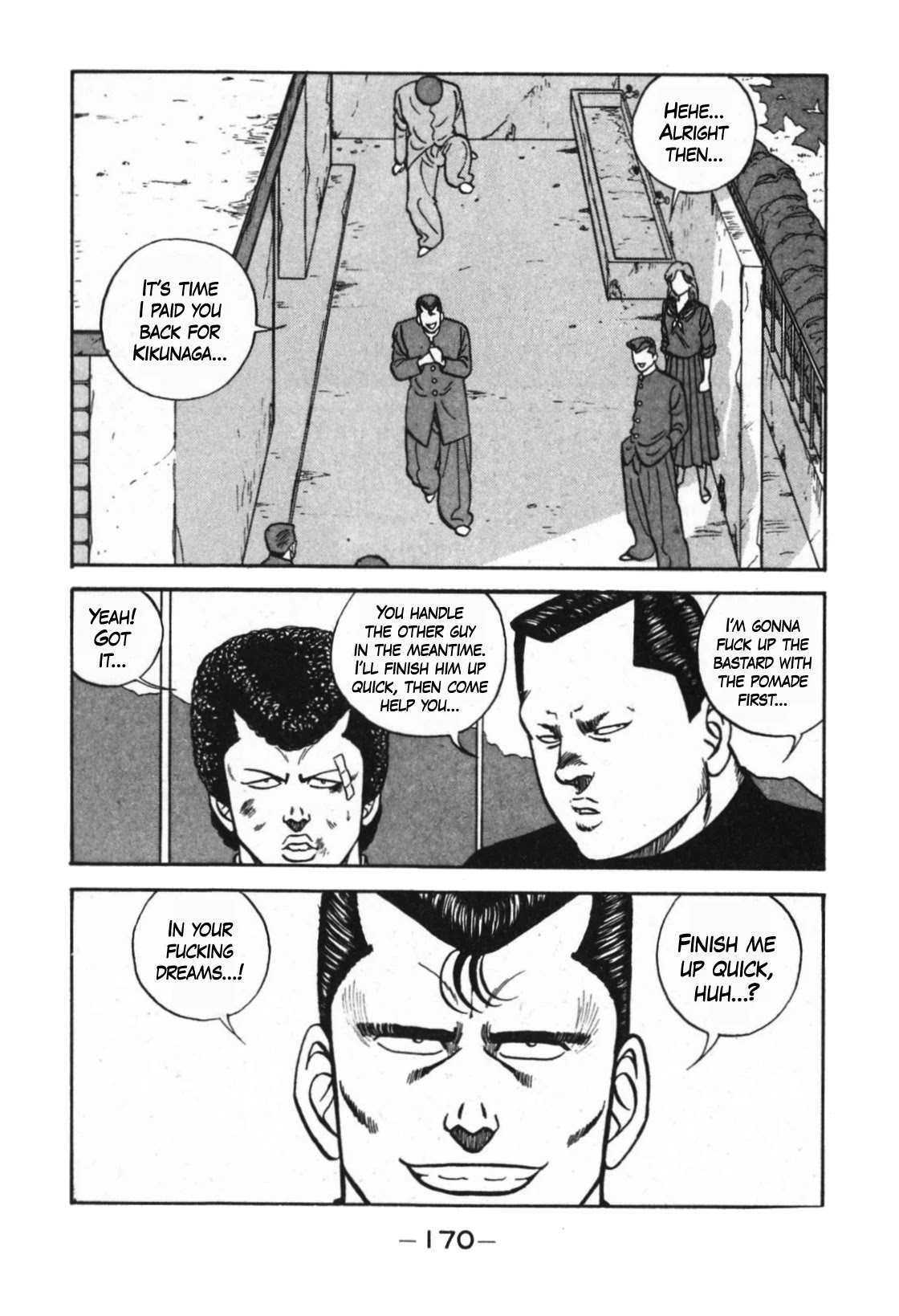Be-Bop-Highschool Chapter 124 page 70 - Chapter 124: The High School Dimwit Blitzkrieg