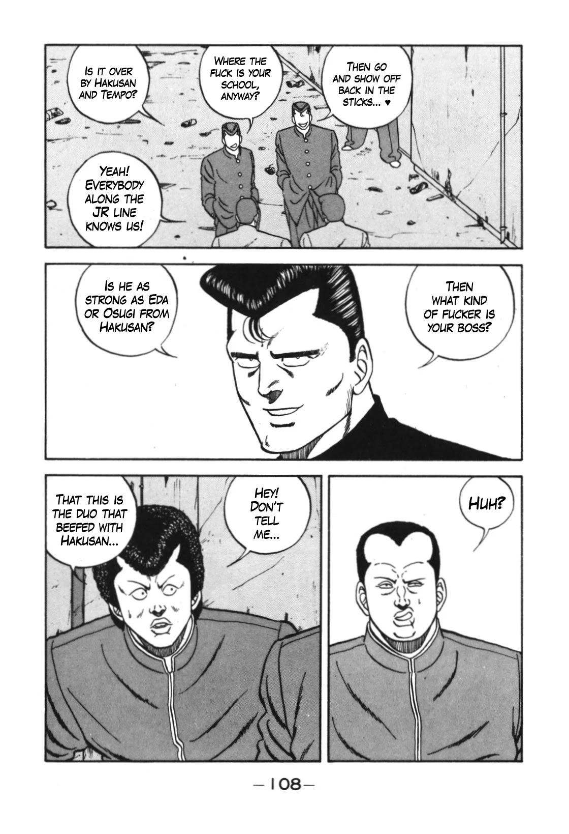 Be-Bop-Highschool Chapter 124 page 8 - Chapter 124: The High School Dimwit Blitzkrieg