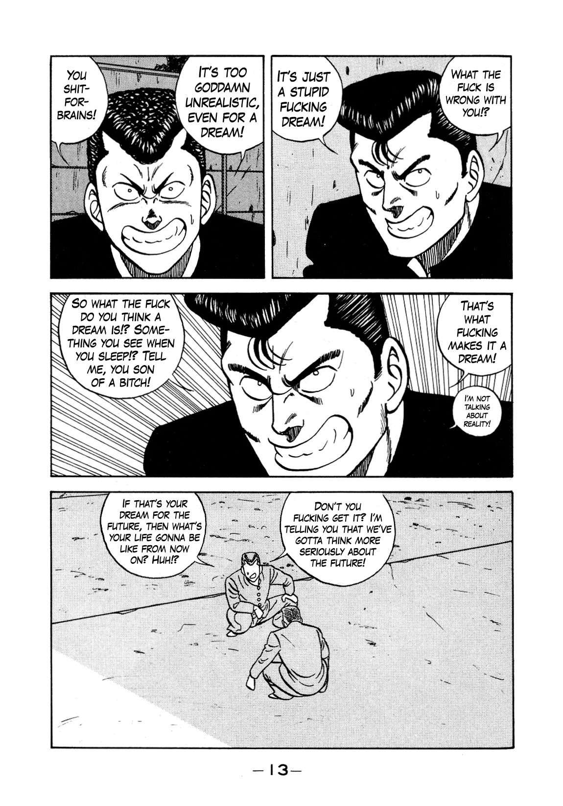 Be-Bop-Highschool Chapter 127 page 13 - Chapter 127: The Repeating Student's Career Investigative Commission