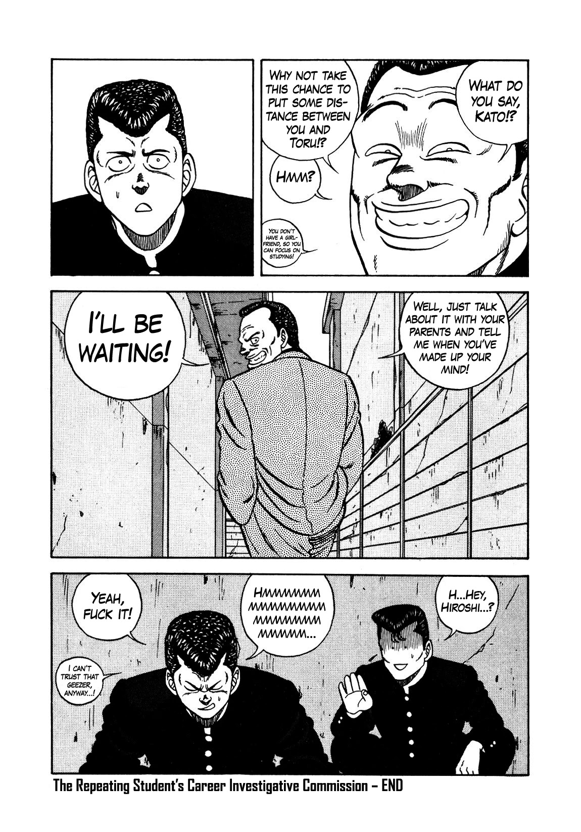 Be-Bop-Highschool Chapter 127 page 20 - Chapter 127: The Repeating Student's Career Investigative Commission