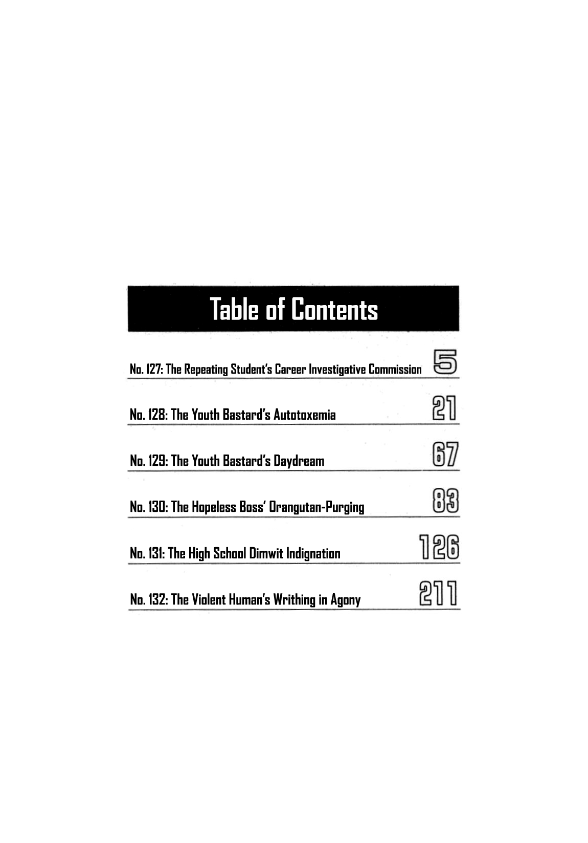 Be-Bop-Highschool Chapter 127 page 4 - Chapter 127: The Repeating Student's Career Investigative Commission