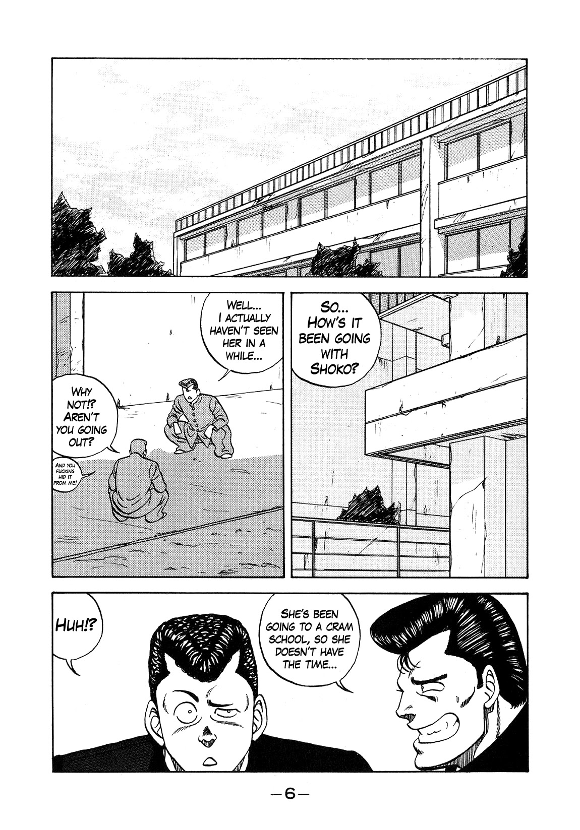 Be-Bop-Highschool Chapter 127 page 6 - Chapter 127: The Repeating Student's Career Investigative Commission