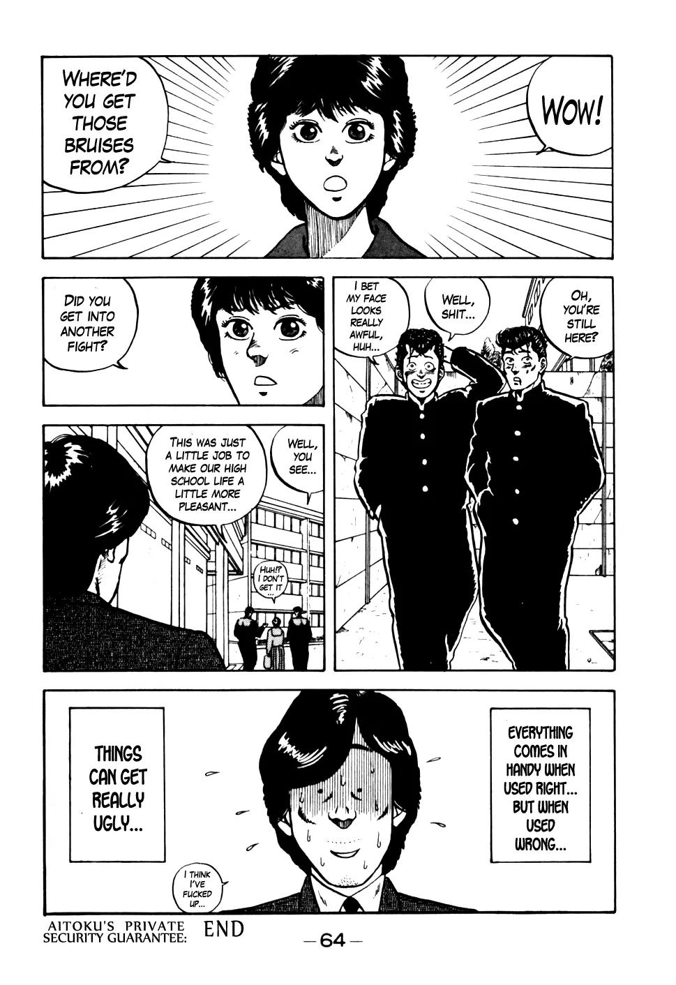 Be-Bop-Highschool Chapter 13 page 20 - Chapter 13: Aitoku's Private Security Guarantee
