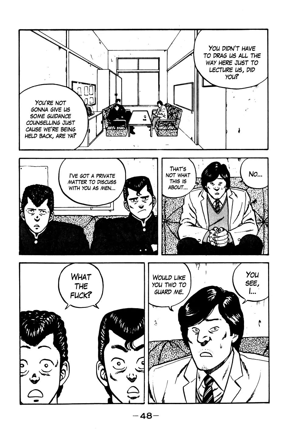 Be-Bop-Highschool Chapter 13 page 4 - Chapter 13: Aitoku's Private Security Guarantee