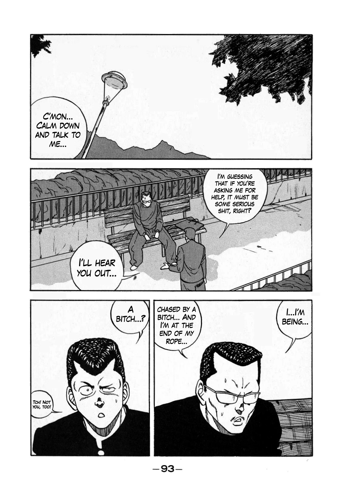 Be-Bop-Highschool Chapter 130 page 11 - Chapter 130: The Hopeless Boss' Orangutan-Purging
