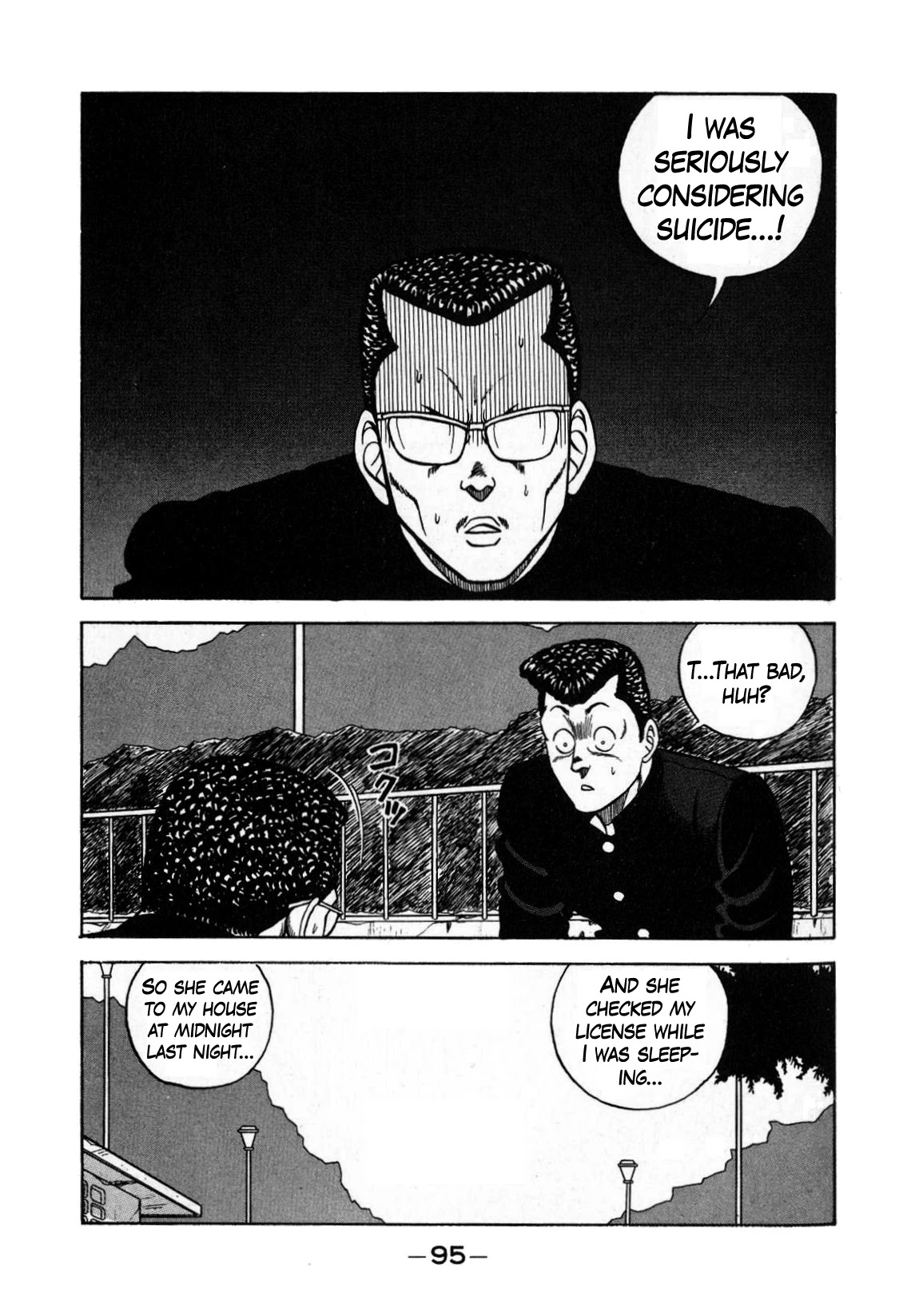 Be-Bop-Highschool Chapter 130 page 13 - Chapter 130: The Hopeless Boss' Orangutan-Purging
