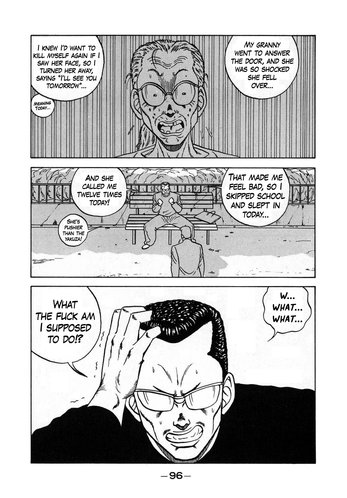 Be-Bop-Highschool Chapter 130 page 14 - Chapter 130: The Hopeless Boss' Orangutan-Purging