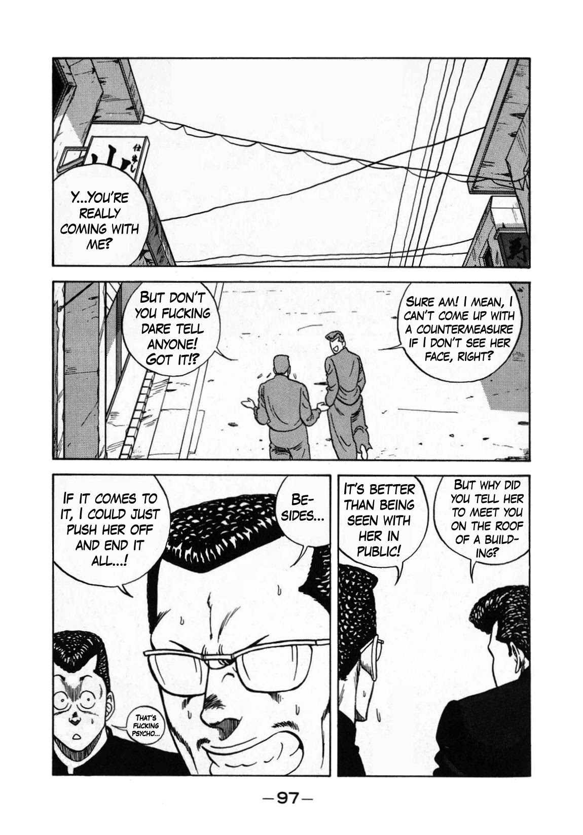 Be-Bop-Highschool Chapter 130 page 15 - Chapter 130: The Hopeless Boss' Orangutan-Purging