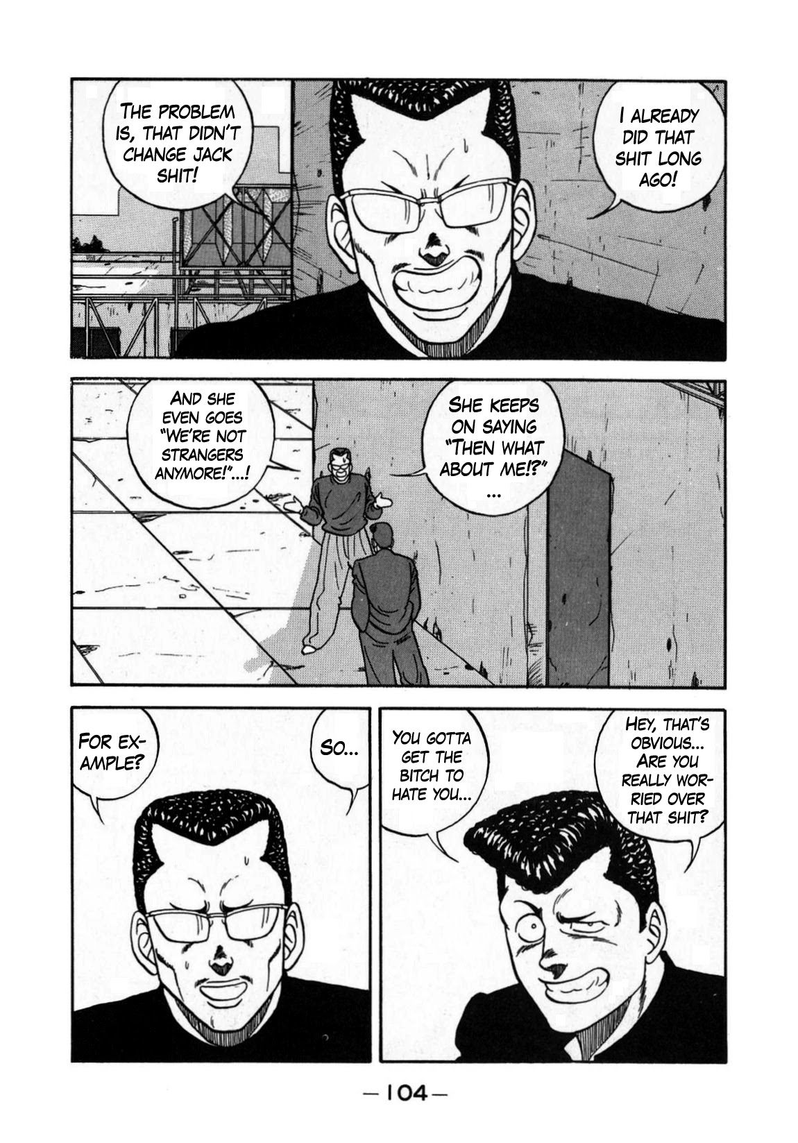 Be-Bop-Highschool Chapter 130 page 22 - Chapter 130: The Hopeless Boss' Orangutan-Purging