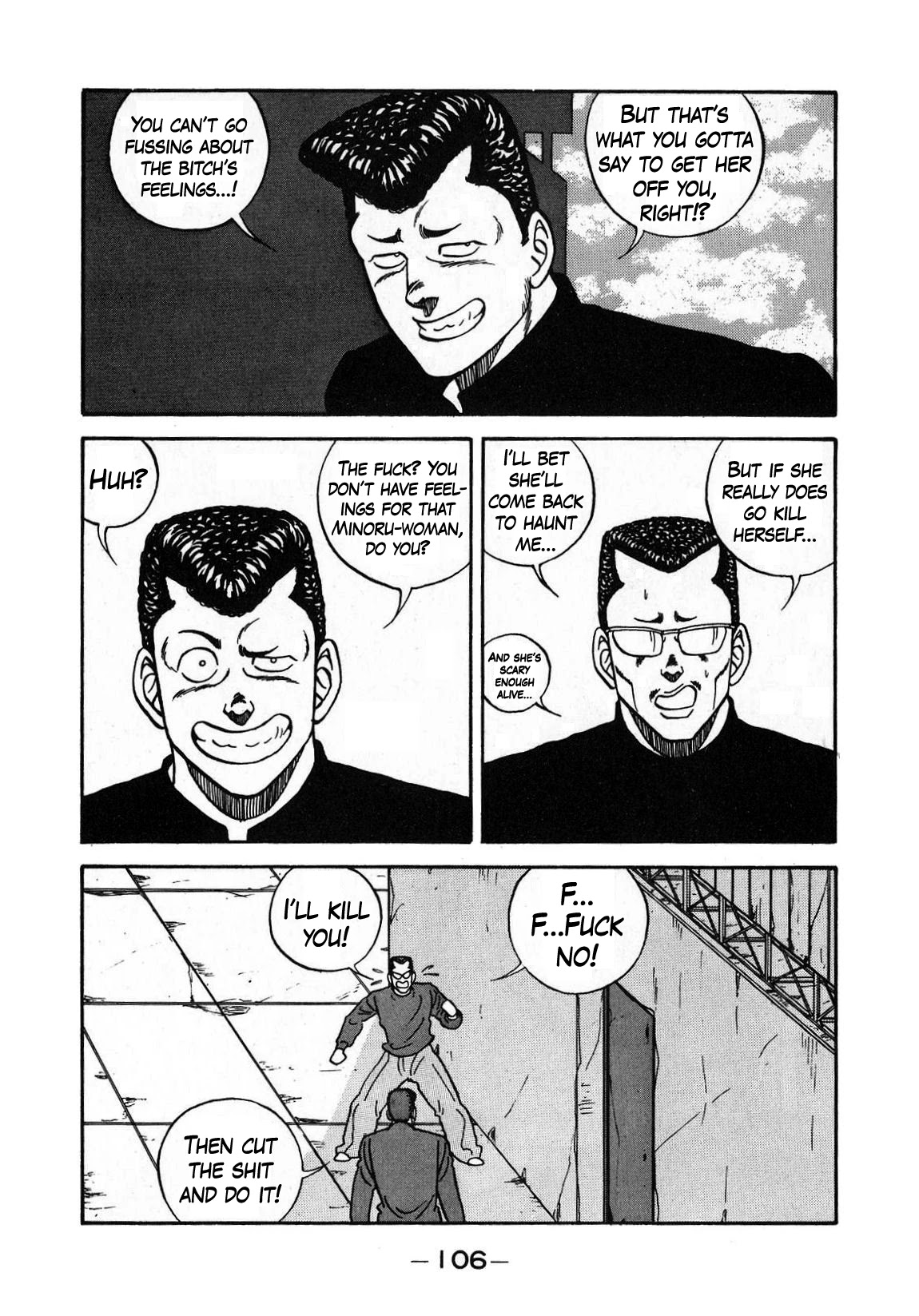 Be-Bop-Highschool Chapter 130 page 24 - Chapter 130: The Hopeless Boss' Orangutan-Purging