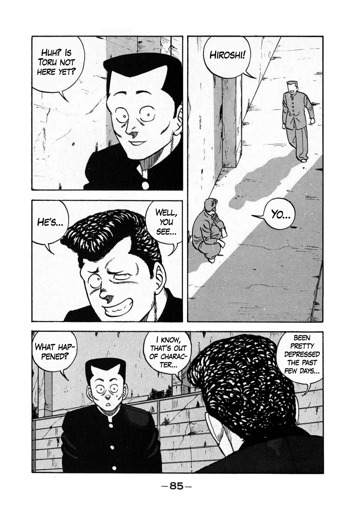 Be-Bop-Highschool Chapter 130 page 3 - Chapter 130: The Hopeless Boss' Orangutan-Purging
