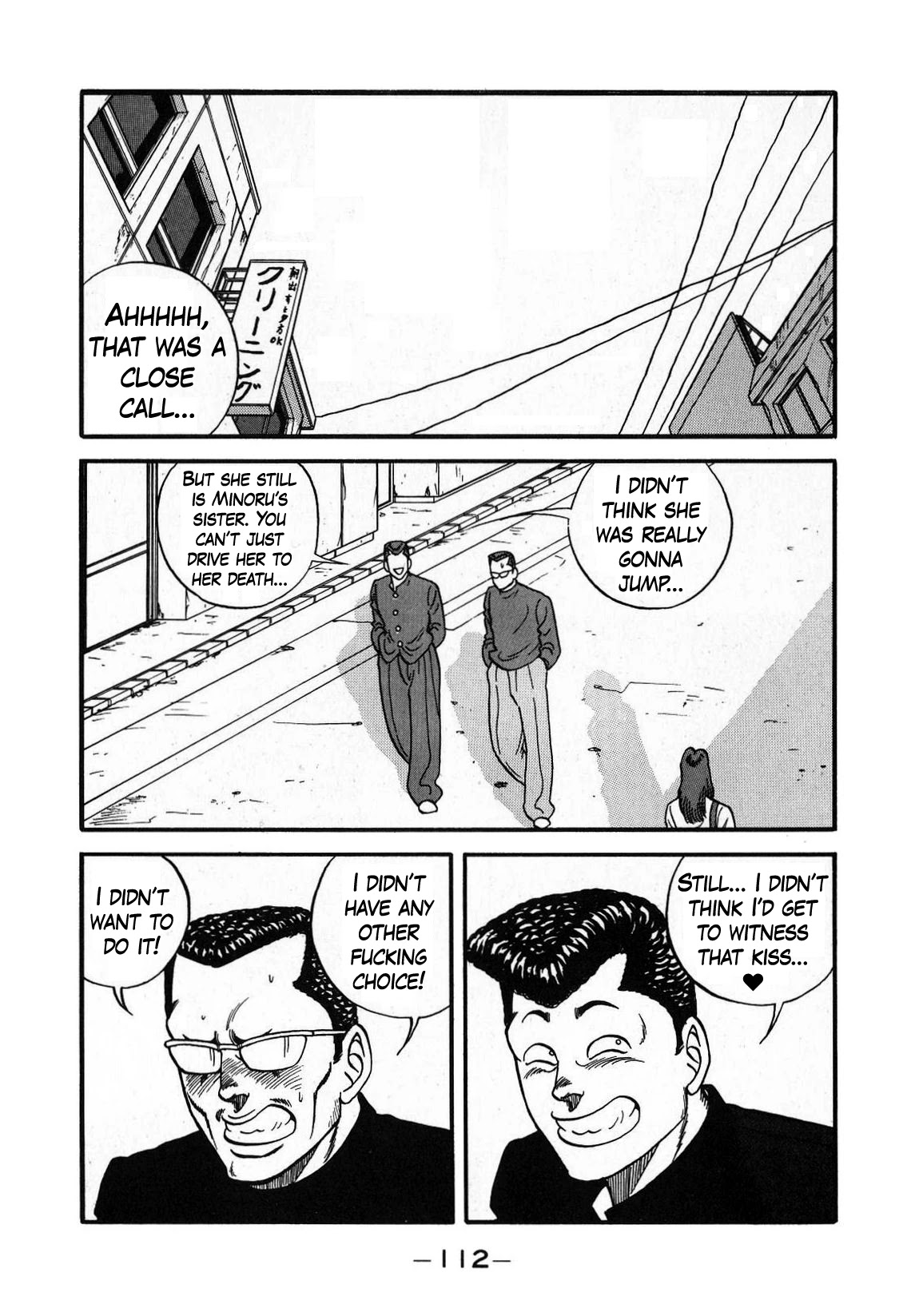 Be-Bop-Highschool Chapter 130 page 30 - Chapter 130: The Hopeless Boss' Orangutan-Purging