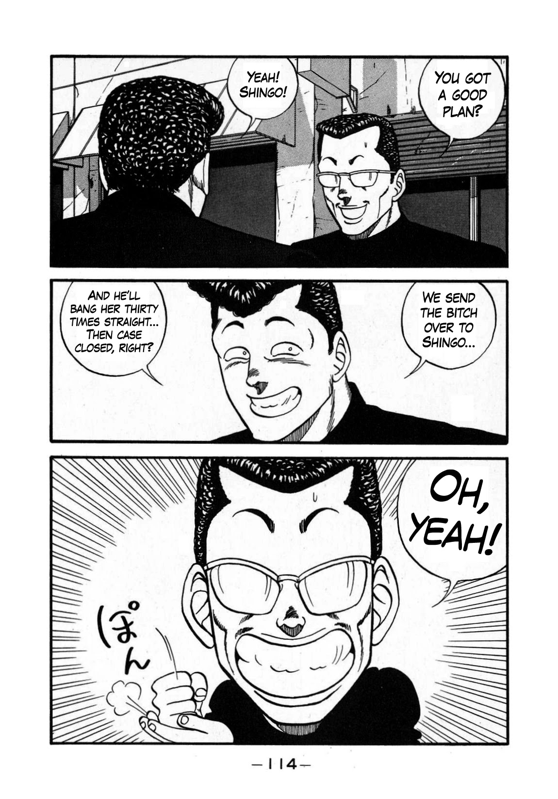 Be-Bop-Highschool Chapter 130 page 32 - Chapter 130: The Hopeless Boss' Orangutan-Purging