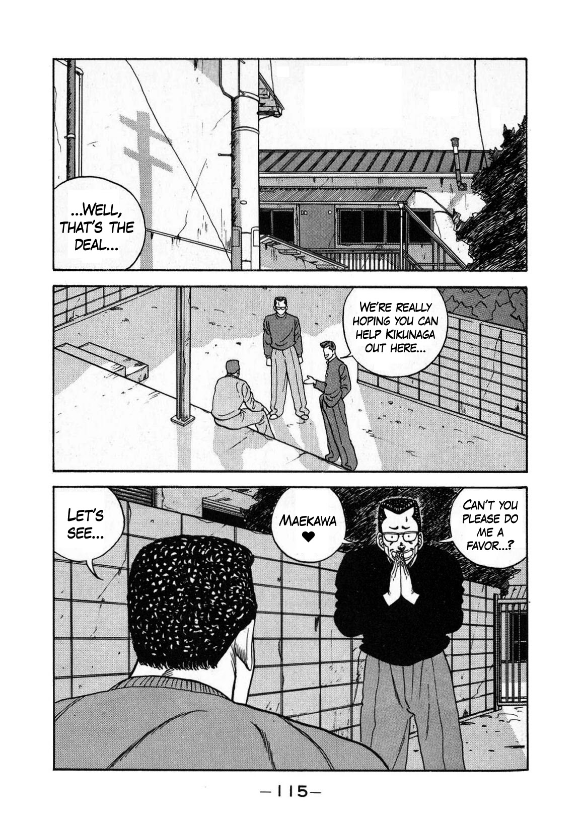 Be-Bop-Highschool Chapter 130 page 33 - Chapter 130: The Hopeless Boss' Orangutan-Purging