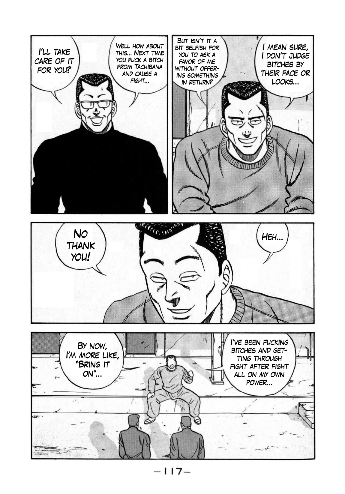 Be-Bop-Highschool Chapter 130 page 35 - Chapter 130: The Hopeless Boss' Orangutan-Purging