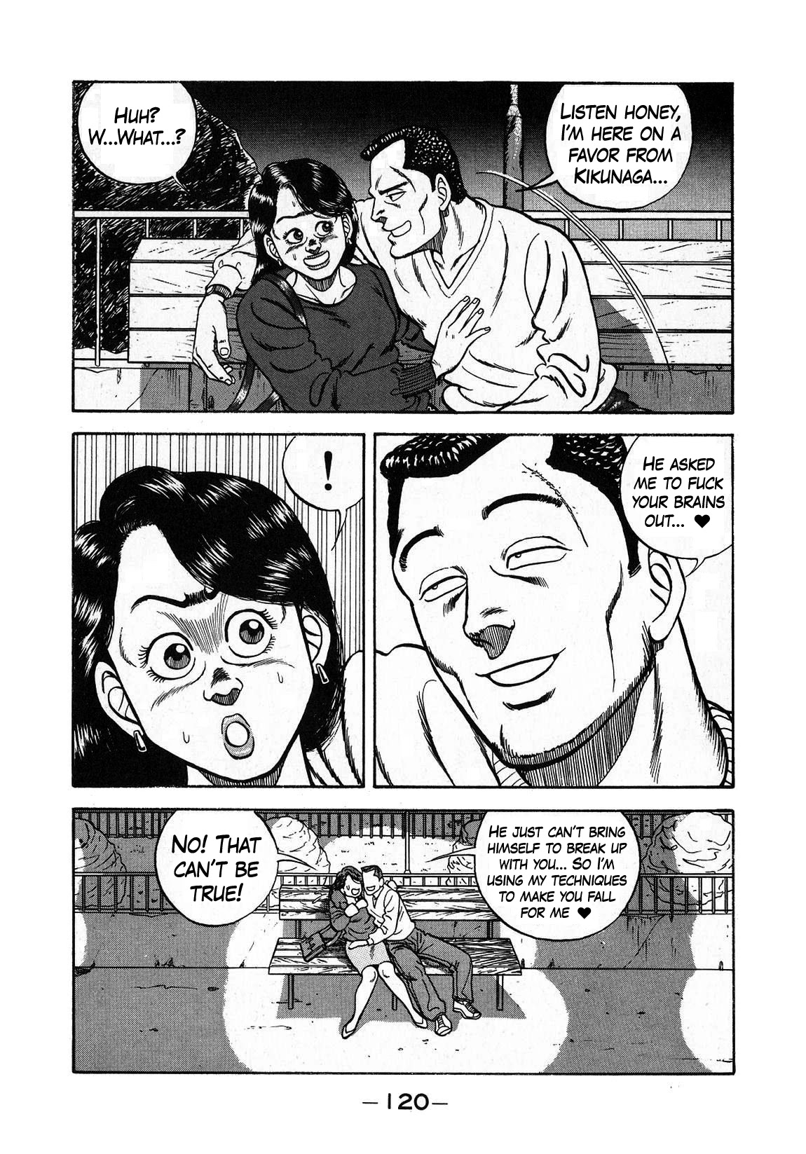 Be-Bop-Highschool Chapter 130 page 38 - Chapter 130: The Hopeless Boss' Orangutan-Purging