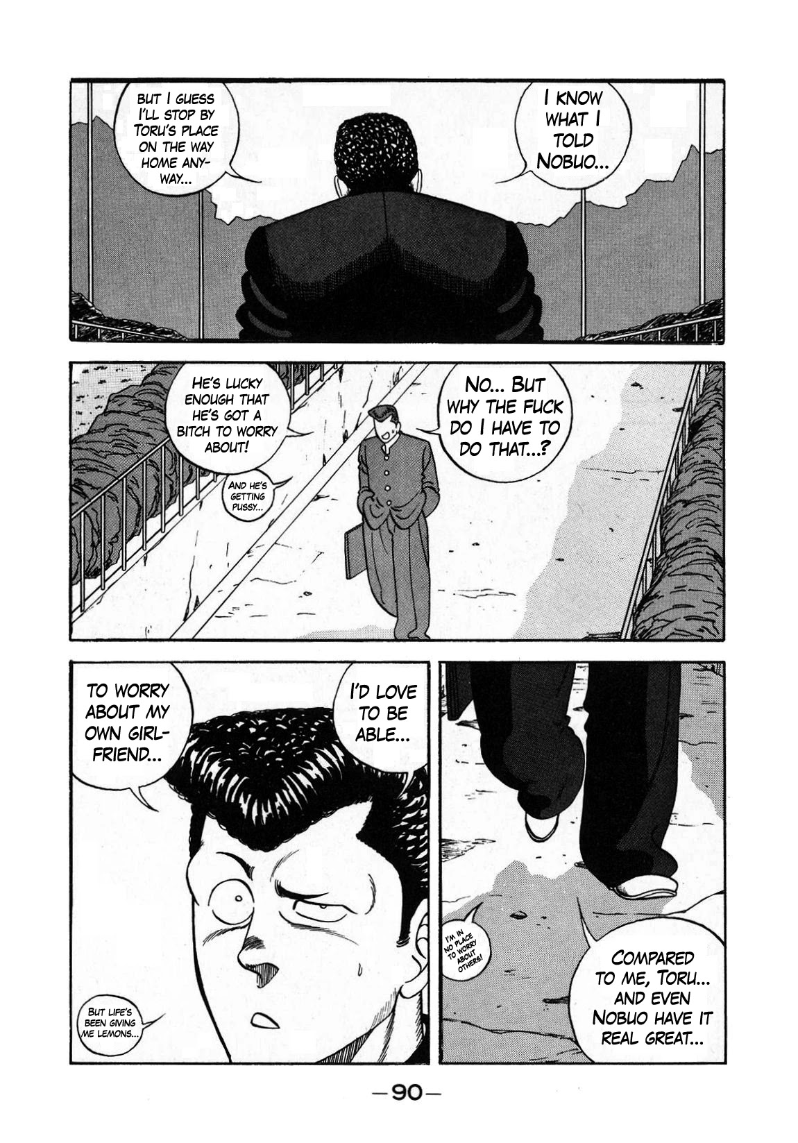 Be-Bop-Highschool Chapter 130 page 8 - Chapter 130: The Hopeless Boss' Orangutan-Purging