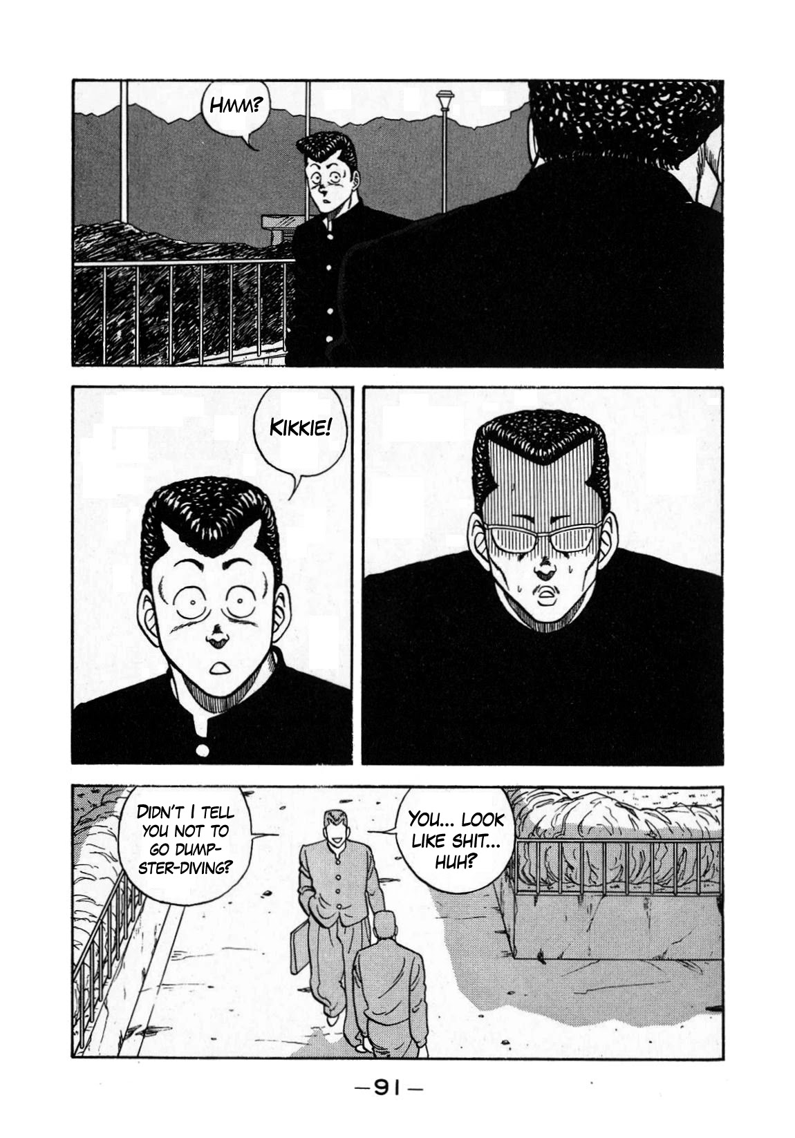 Be-Bop-Highschool Chapter 130 page 9 - Chapter 130: The Hopeless Boss' Orangutan-Purging