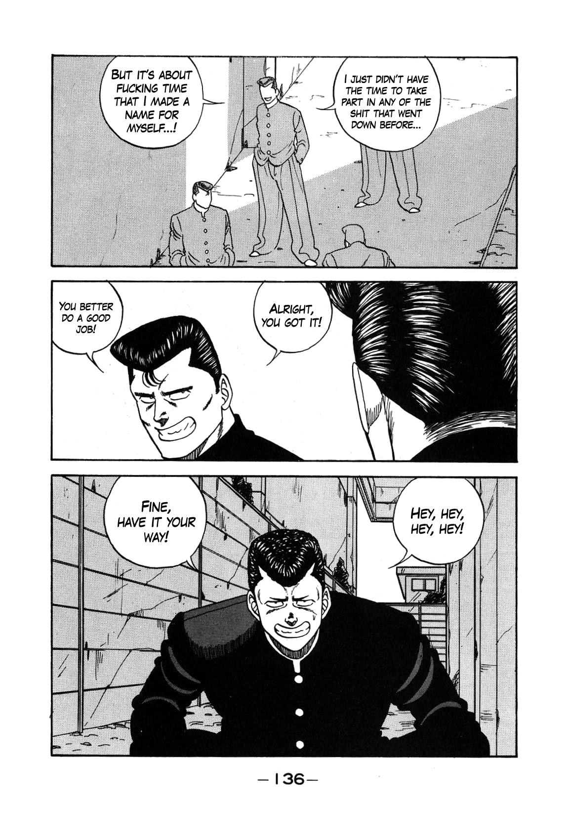 Be-Bop-Highschool Chapter 131 page 10 - Chapter 131: The High School Dimwit Indignation