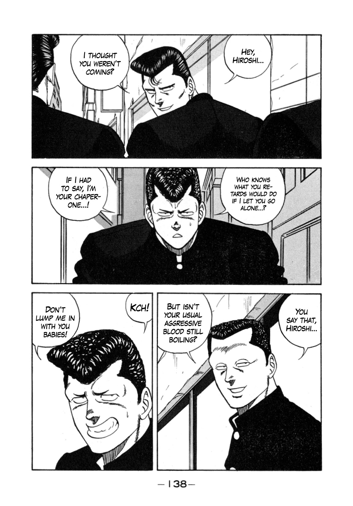 Be-Bop-Highschool Chapter 131 page 12 - Chapter 131: The High School Dimwit Indignation