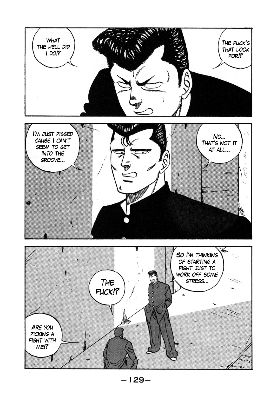 Be-Bop-Highschool Chapter 131 page 3 - Chapter 131: The High School Dimwit Indignation