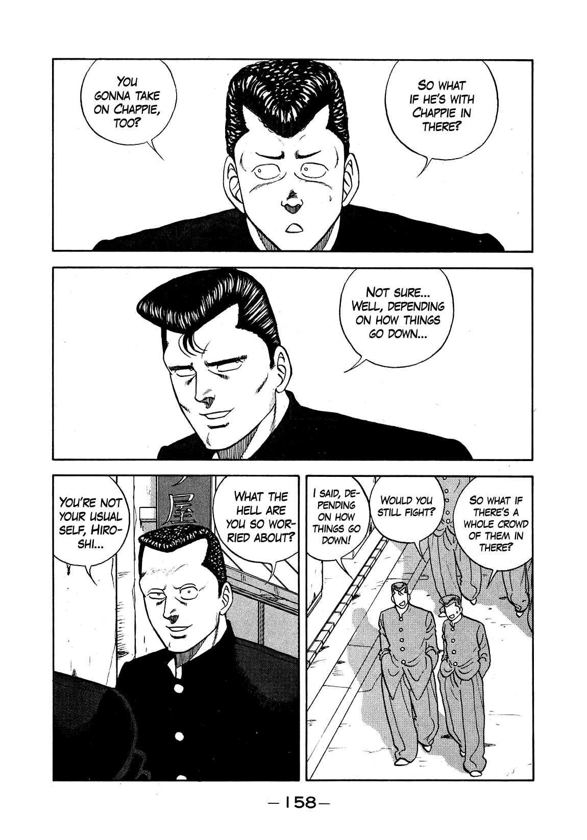 Be-Bop-Highschool Chapter 131 page 32 - Chapter 131: The High School Dimwit Indignation