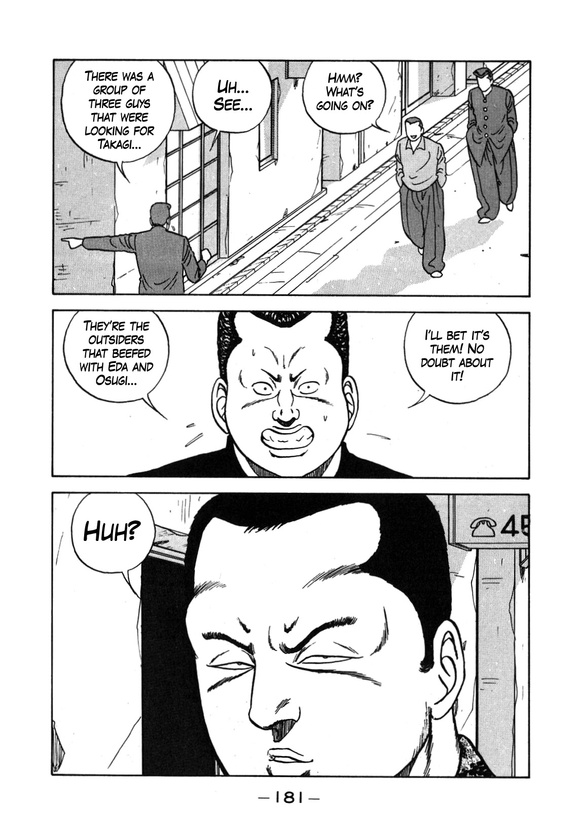 Be-Bop-Highschool Chapter 131 page 55 - Chapter 131: The High School Dimwit Indignation