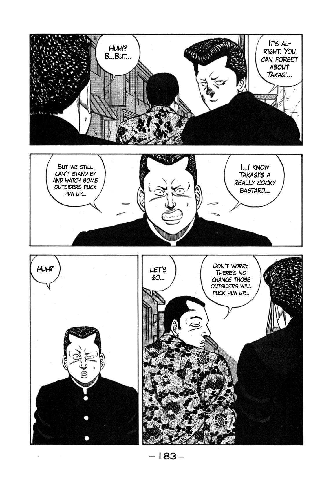 Be-Bop-Highschool Chapter 131 page 57 - Chapter 131: The High School Dimwit Indignation