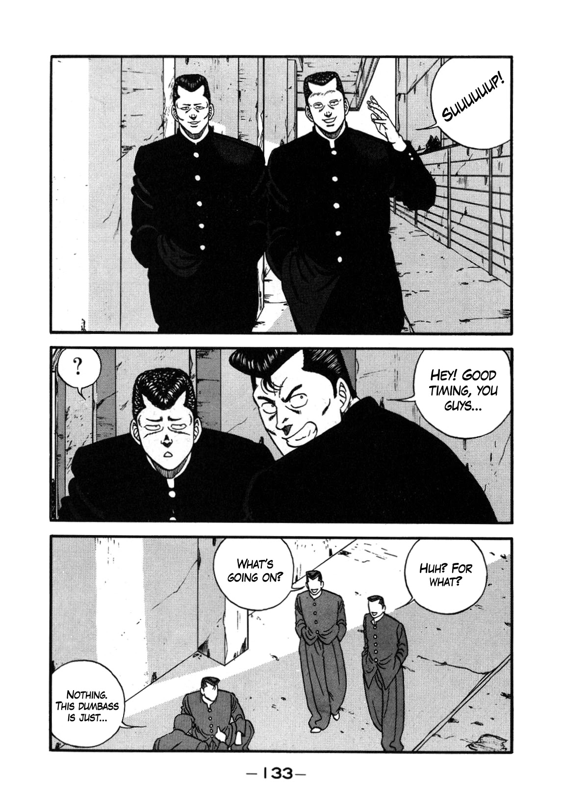 Be-Bop-Highschool Chapter 131 page 7 - Chapter 131: The High School Dimwit Indignation