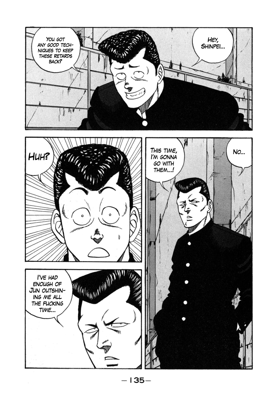 Be-Bop-Highschool Chapter 131 page 9 - Chapter 131: The High School Dimwit Indignation