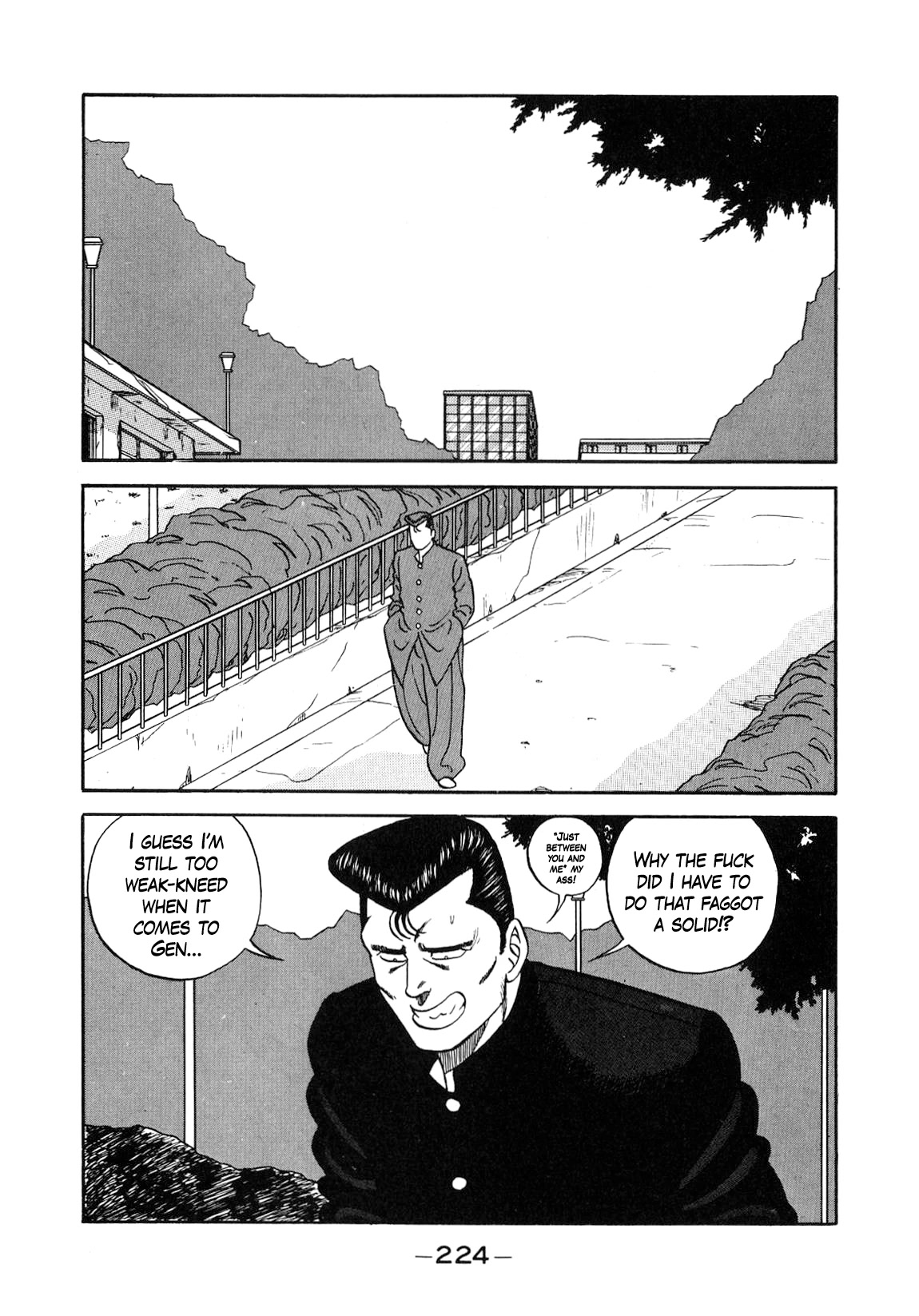 Be-Bop-Highschool Chapter 132 page 14 - Chapter 132: The Violent Human's Writhing in Agony