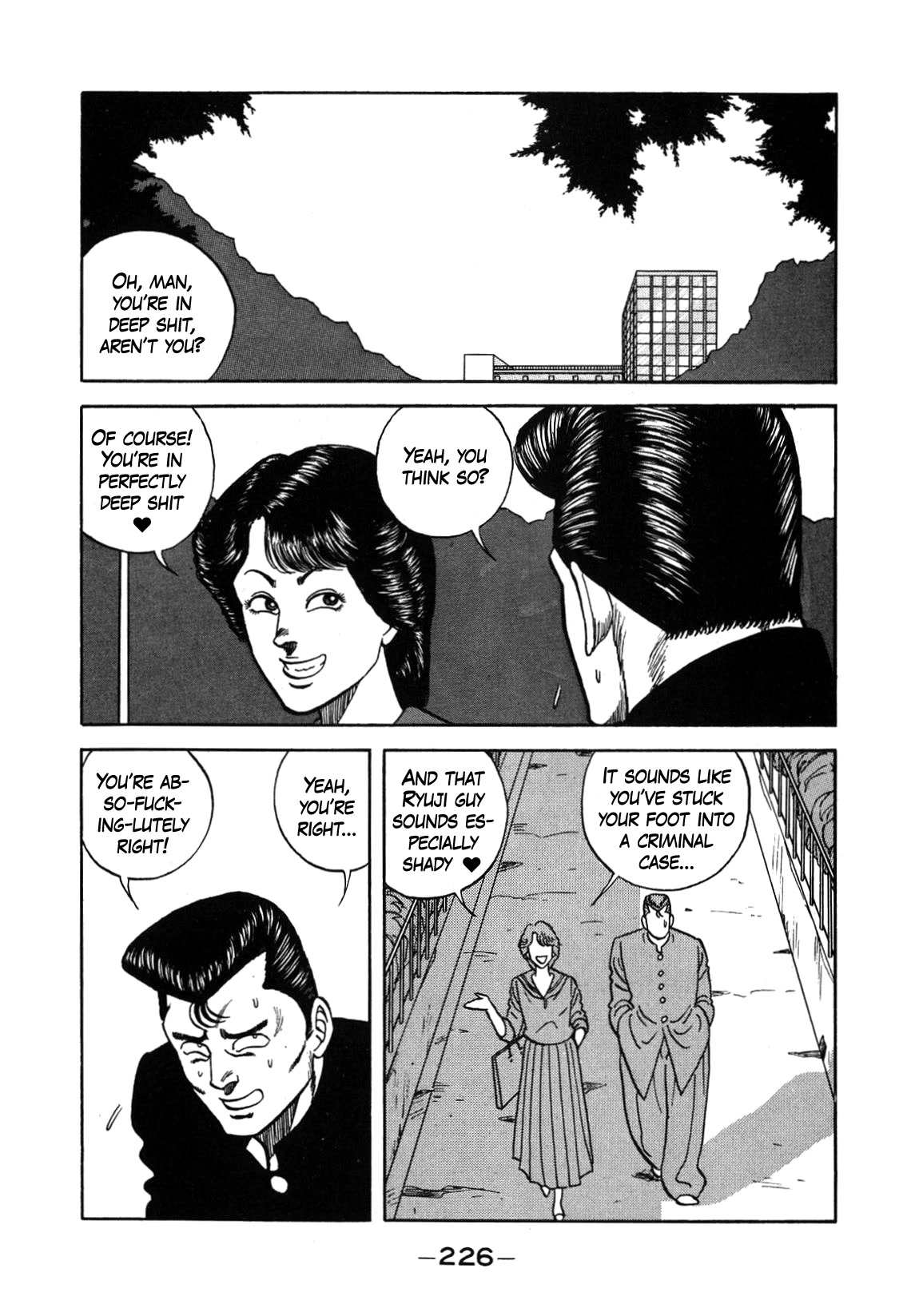 Be-Bop-Highschool Chapter 132 page 16 - Chapter 132: The Violent Human's Writhing in Agony