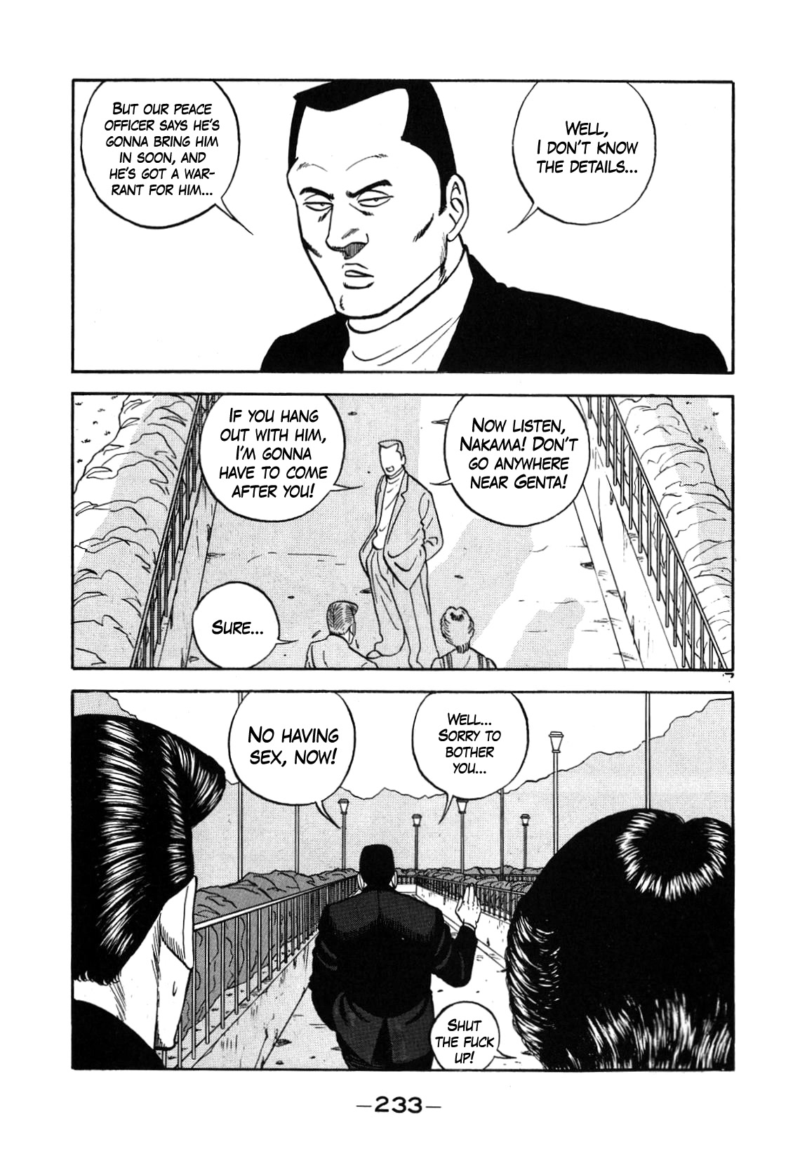 Be-Bop-Highschool Chapter 132 page 23 - Chapter 132: The Violent Human's Writhing in Agony