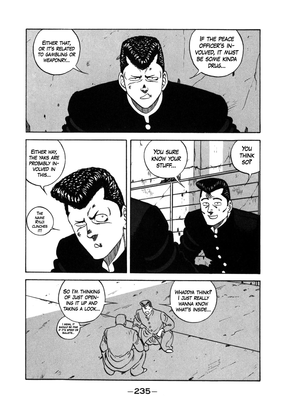 Be-Bop-Highschool Chapter 132 page 25 - Chapter 132: The Violent Human's Writhing in Agony