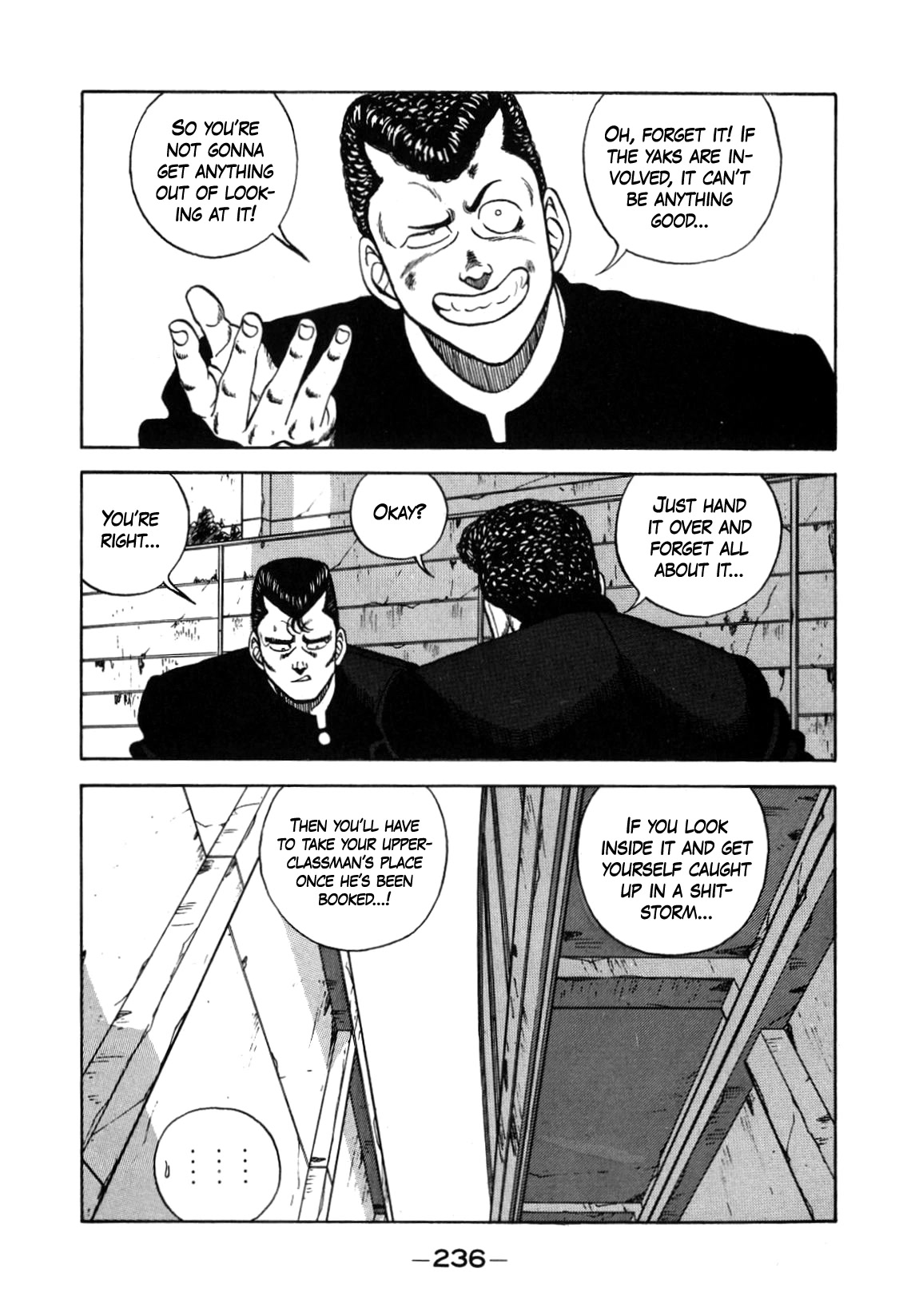 Be-Bop-Highschool Chapter 132 page 26 - Chapter 132: The Violent Human's Writhing in Agony