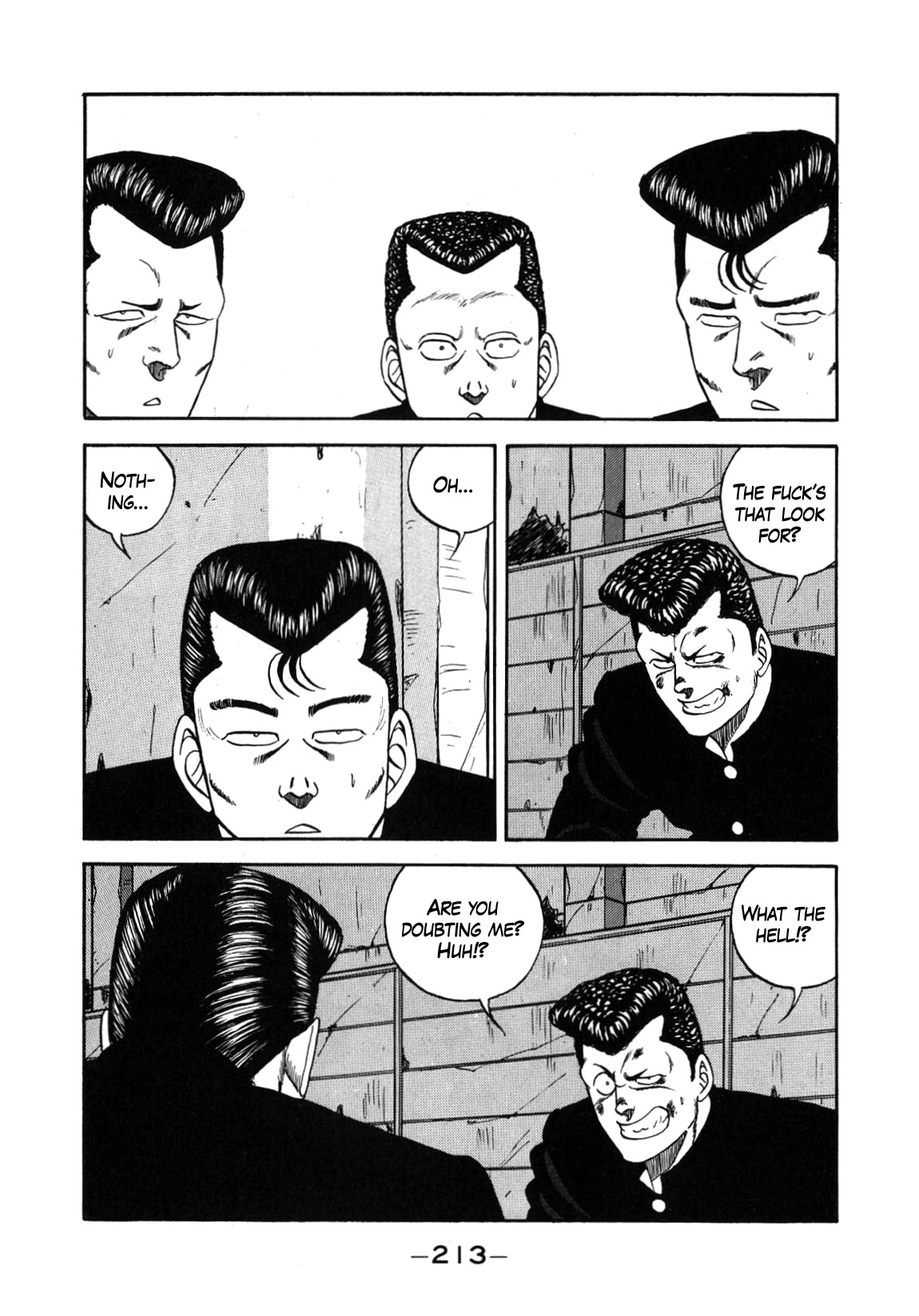 Be-Bop-Highschool Chapter 132 page 3 - Chapter 132: The Violent Human's Writhing in Agony